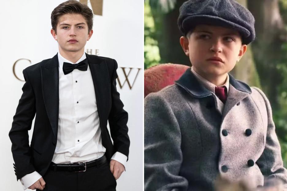 An image collage containing 2 images, Image 1 shows Billy Jenkins in a black tuxedo with a white shirt and black bow tie, standing against a white background, Image 2 shows Billy Jenkins as Charlie Shelby in Peaky Blinders