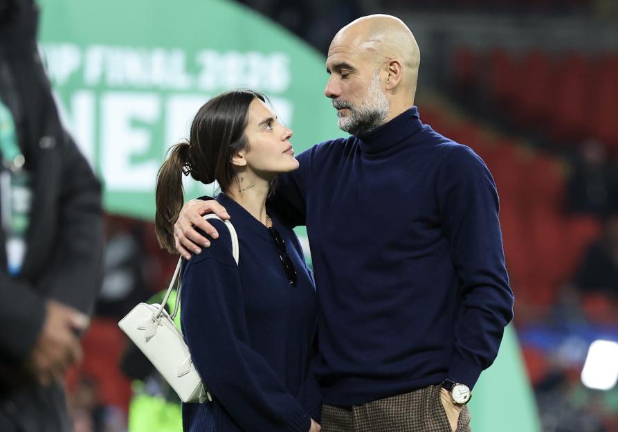 Pep Guardiola Lets Loose: Vodka Cheers, Oasis Star Hugs, and a Playful Peek into His Glam Daughter's Photo Collection!