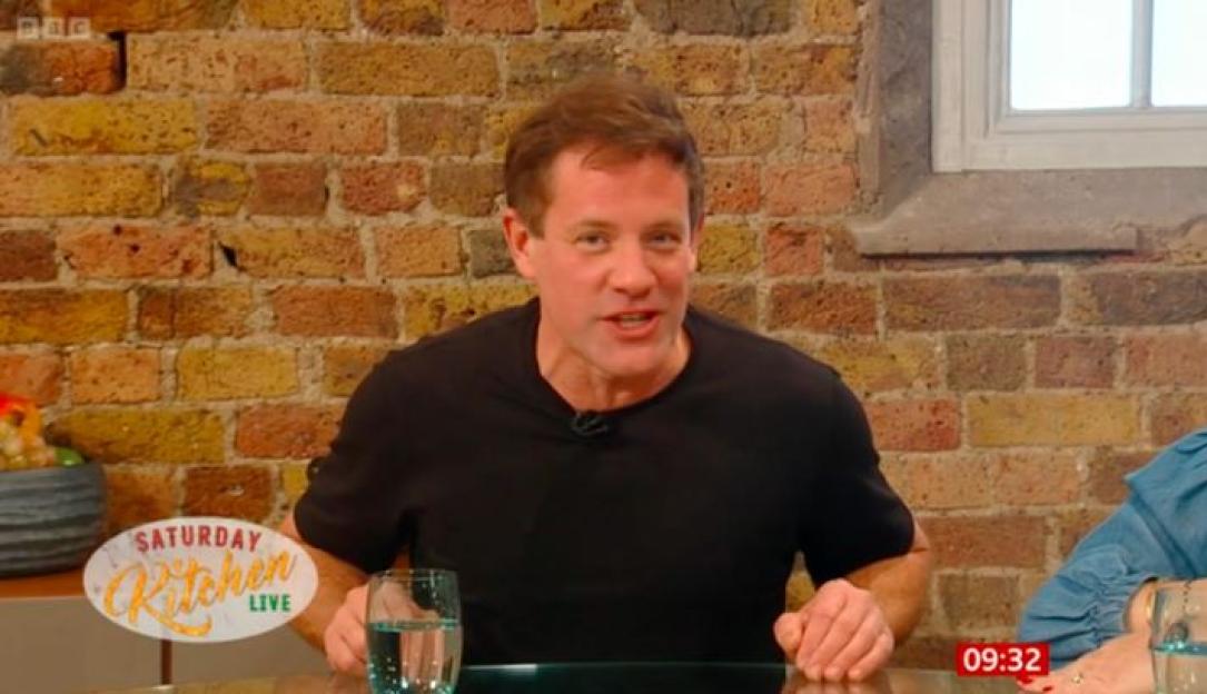 Matt Tebbutt on Saturday Kitchen Live.