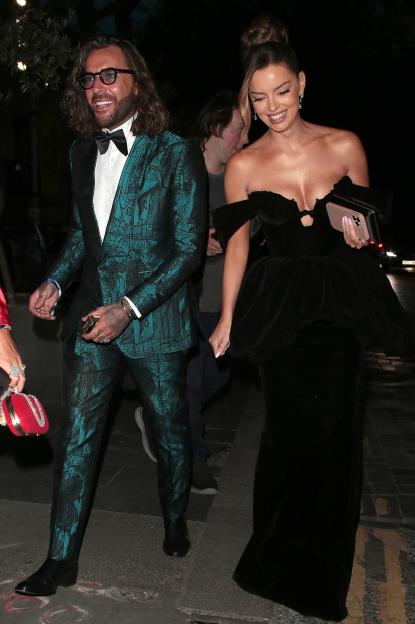Pete Wicks and Maura Higgins attending the BAFTA Television Awards 2024.