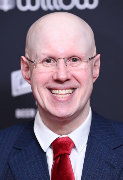 Matt Lucas smiling at the London Football Awards.