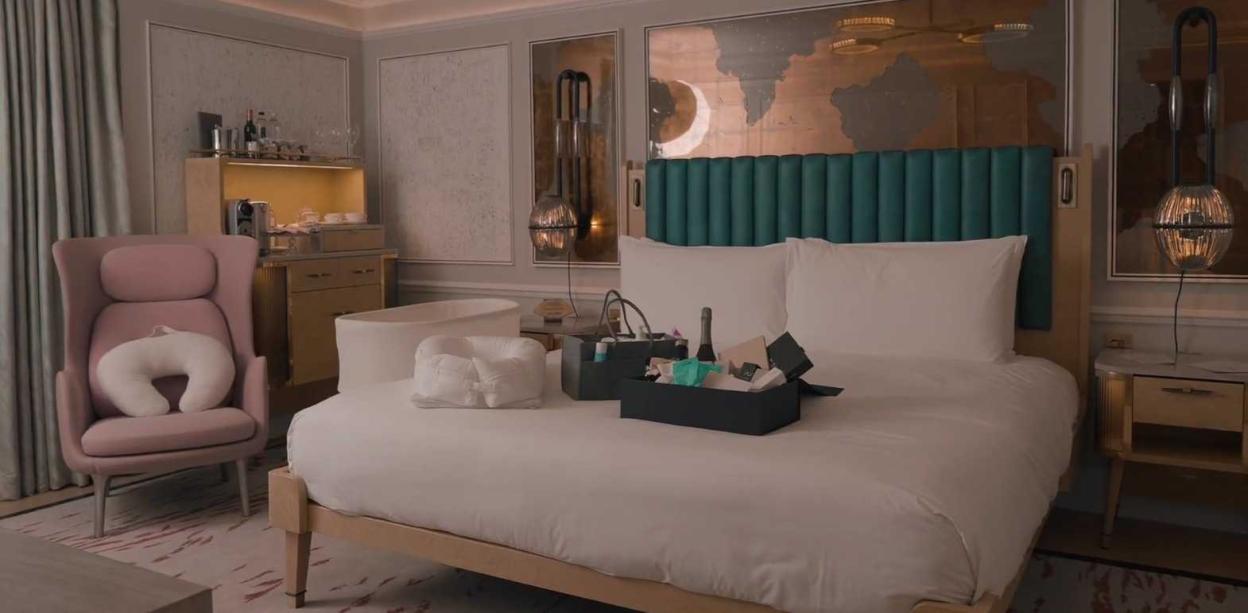 Comfortable accommodations for Sophie and Jamie