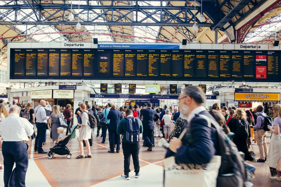 Travel Chaos Erupts: Train Fire Disrupts Service to Major UK Airport