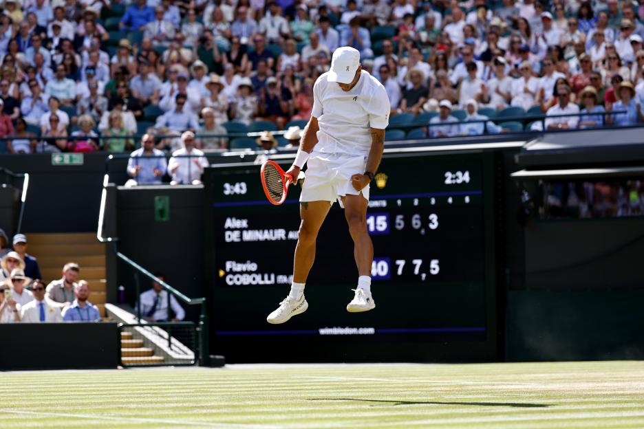 Wimbledon Grand Slam tennis tournament - Day 8