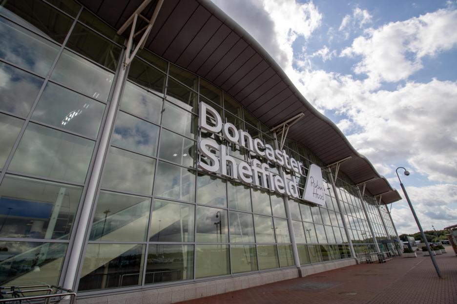 Doncaster Sheffield Robin Hood International Airport.