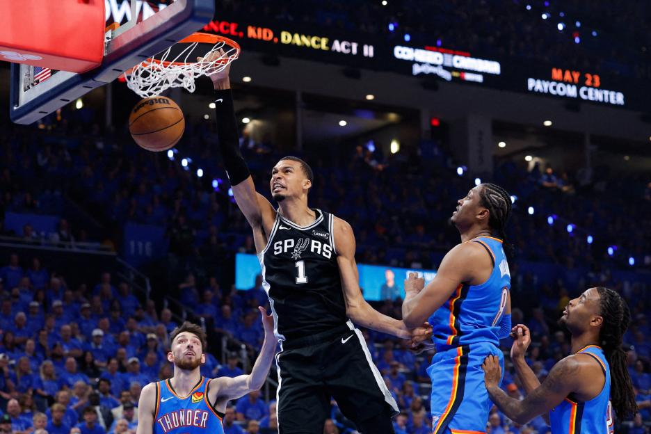 NBA: Playoffs-San Antonio Spurs at Oklahoma City Thunder