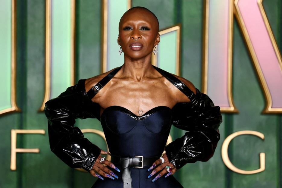 Cynthia Erivo at the "Wicked: For Good" European premiere.