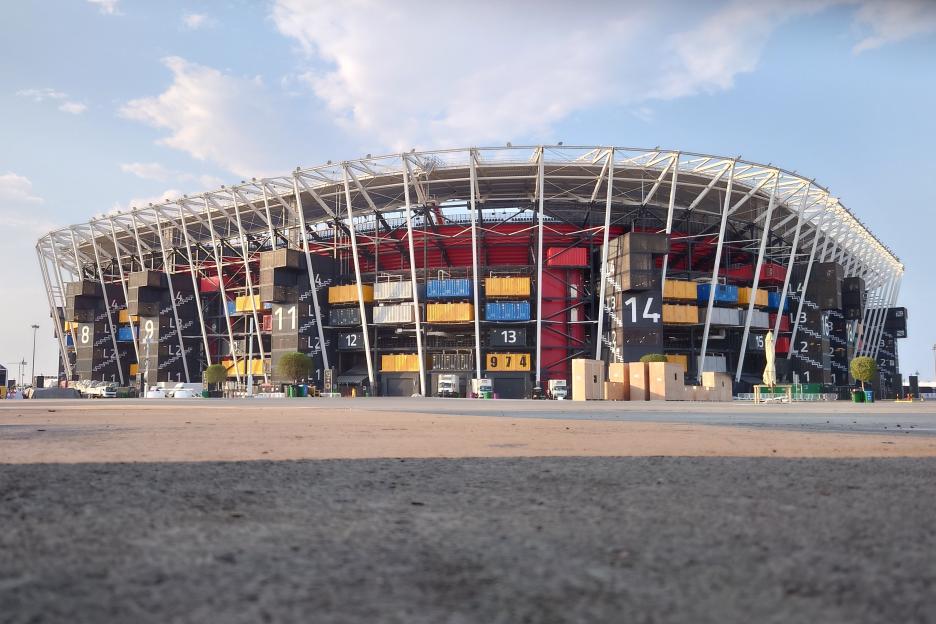 Demolition Of Stadium 974 For FIFA World Cup Qatar 2022 Begins