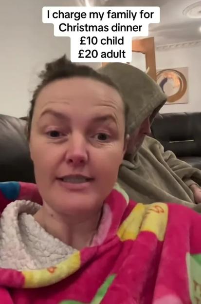 My boyfriend’s family are fuming that I bill for Christmas dinner but I’m doing THEM a favour, yes I charge my kids too