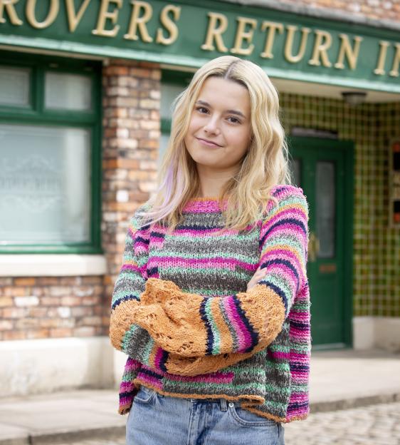 Sydney Martin as Betsy Swain in Coronation Street.