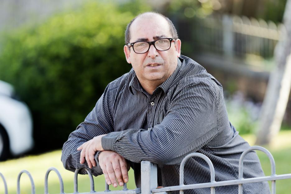 Michael O'Brien, photographed near his home in Aberdare, Wales, UK