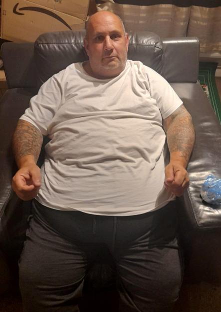 Grandad loses half his body weight after worrying he wouldn't see his 60s