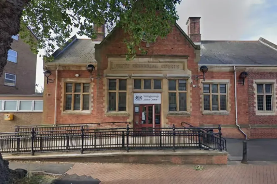 The exterior of Wellingborough Youth Court.