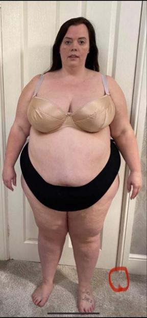 Katie Bailey, before her "Ultimate Mummy Makeover".