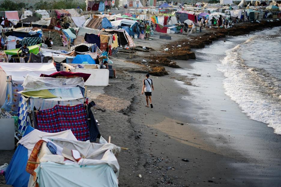 Migrant arrested in Ceuta after ‘slashing 17-year-old’s face with knife’ as locals fume over lack of deportations