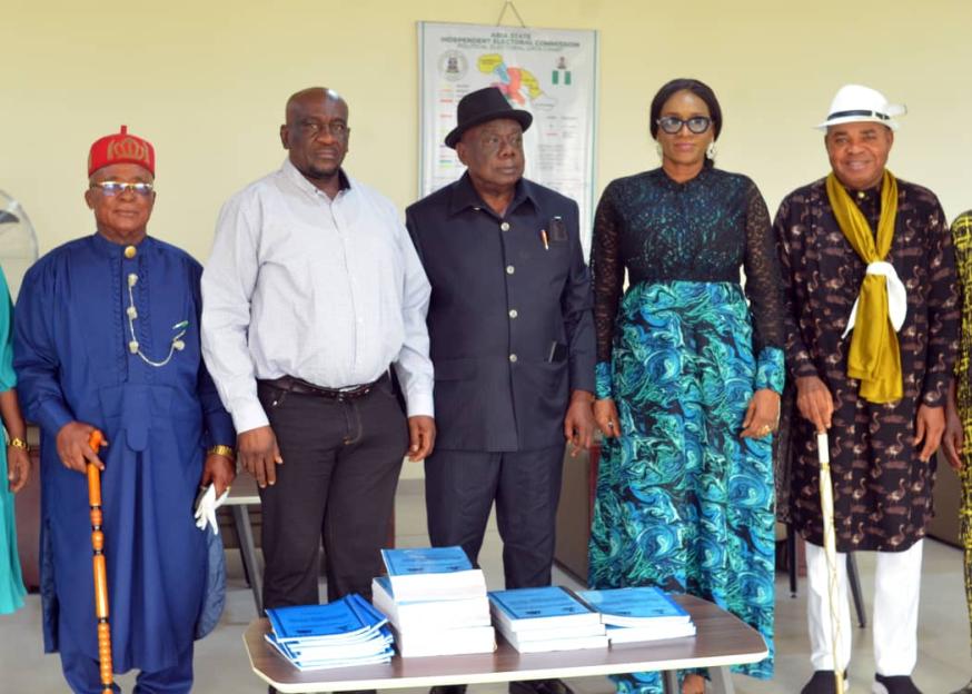 Abia Government's Panel Presents Findings on Okon Aku Crisis to Governor Otti