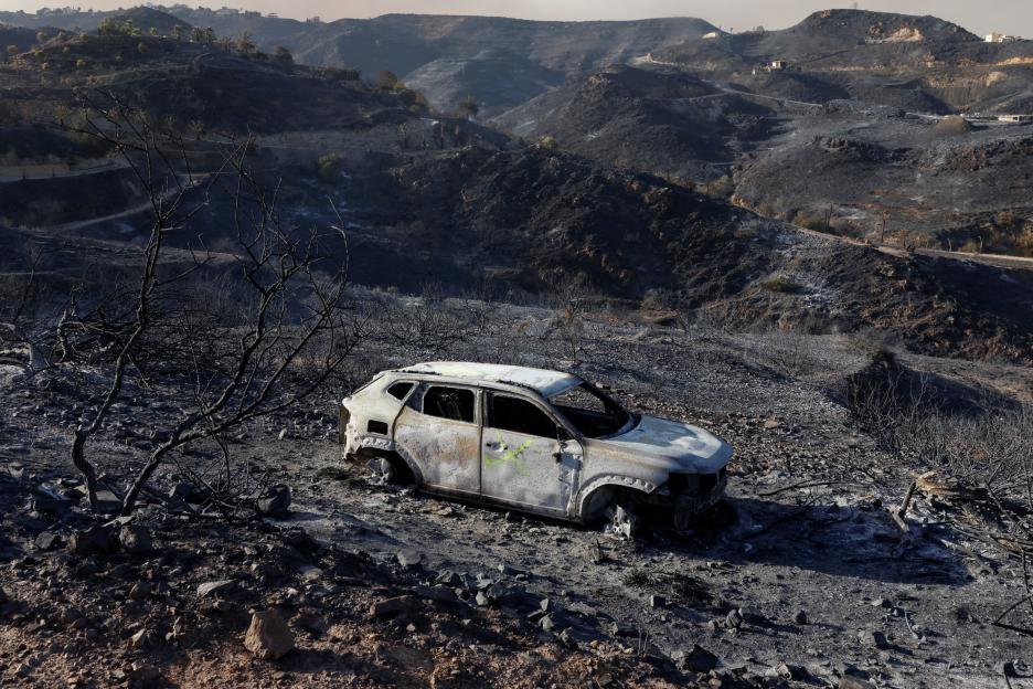 Wildfire in Almeria