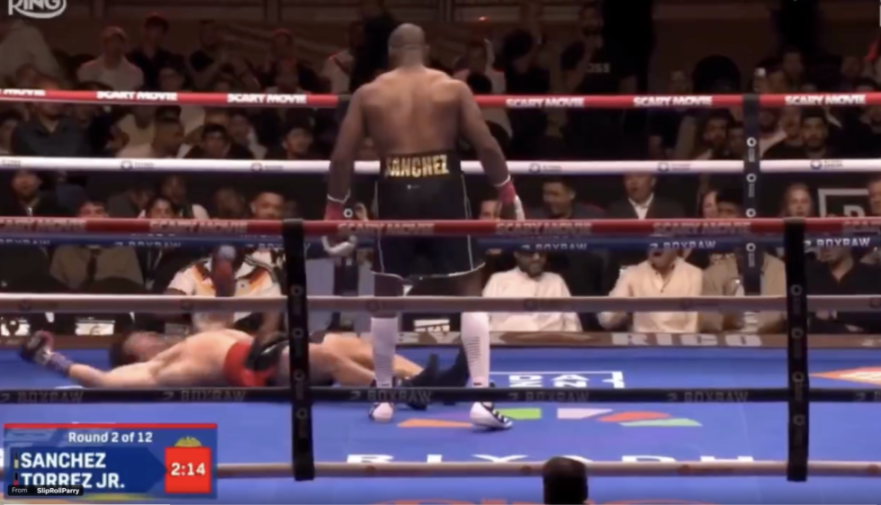 'Boxing Fans Left Reeling by Shocking Second-Round KO on Usyk vs. Verhoeven Undercard!'