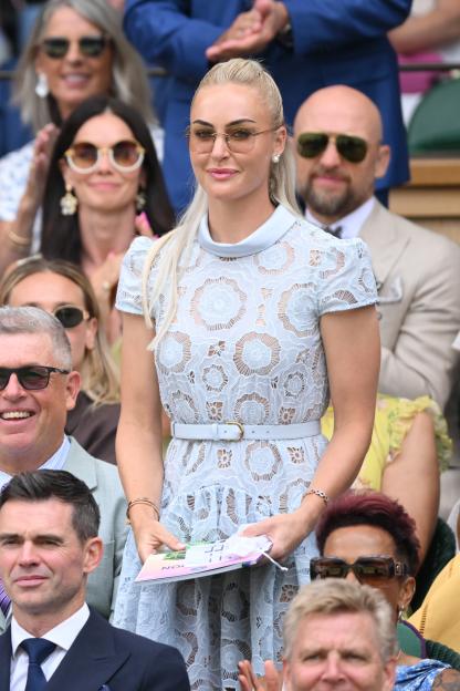 Celebrities Attend The Championships Wimbledon 2026 - Day 7