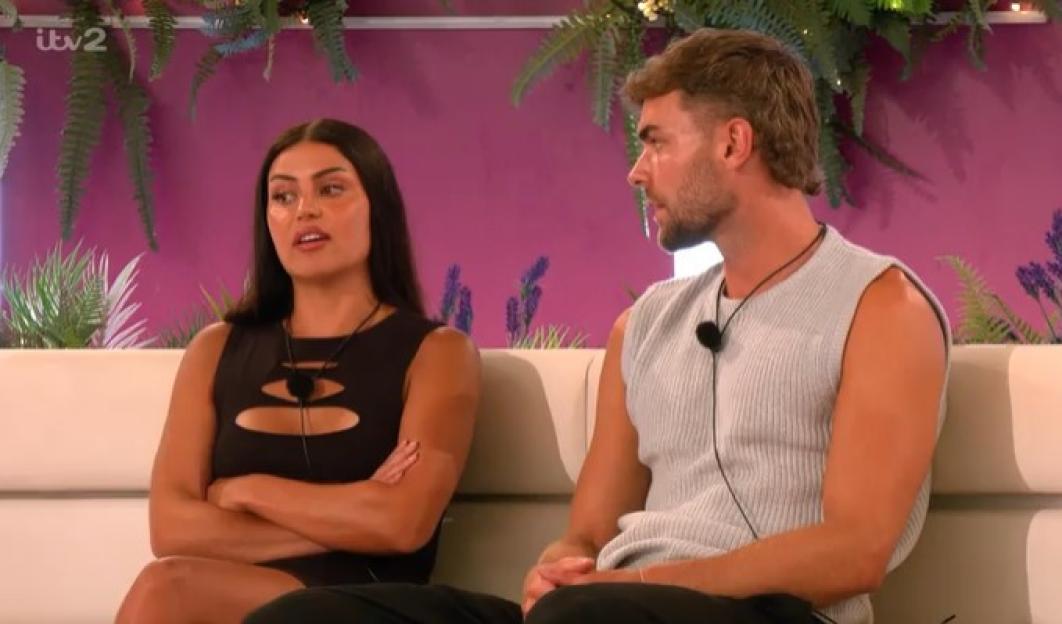 Helena looks furious, Emma speaking with Harry.