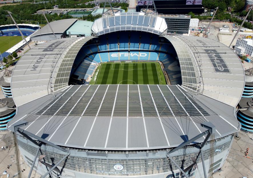 Premier League Titans Unveil Stunning New Stand in 61,000-Seat Stadium for Grand Opening!