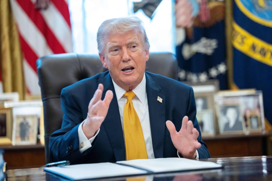 President Trump Signs Executive Order for Fraud Task Force, WASHINGTON, United States - 16 Mar 2026