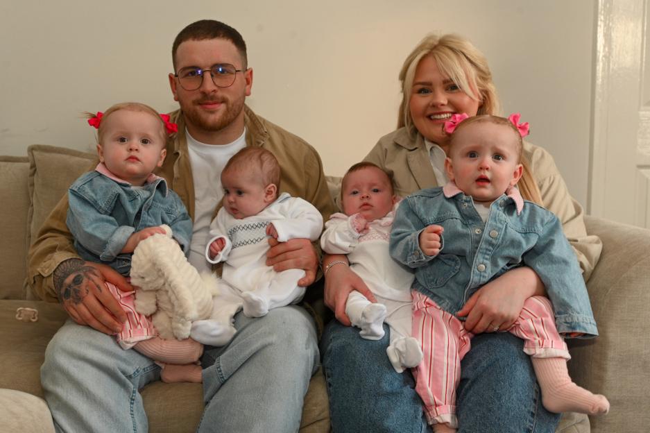 Against All Odds: Couple Celebrates Two Sets of Twins Born Exactly a Year Apart After Being Told They Couldn't Have Children
