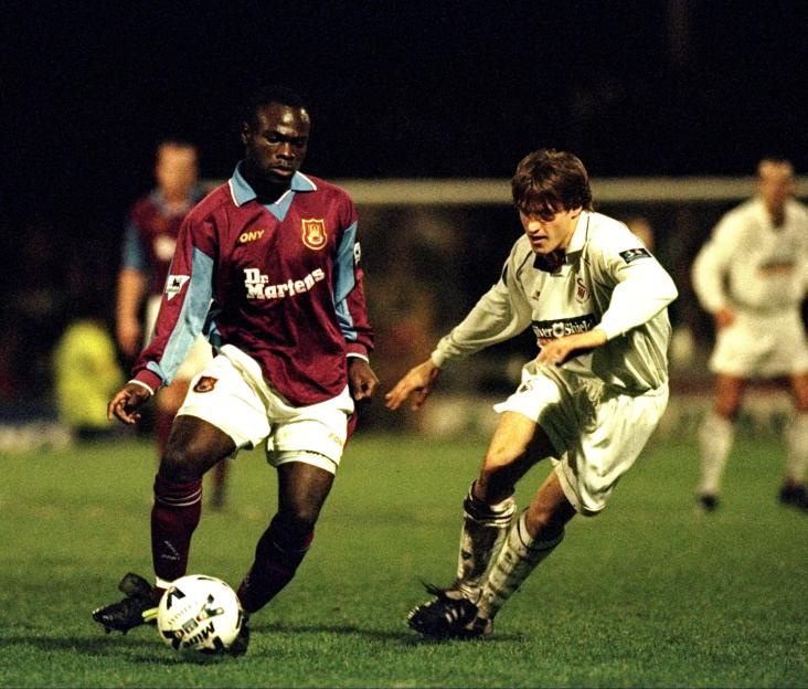 Manny Omoyinmi of West Ham