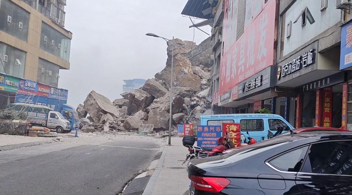 Landslide in Chongqing