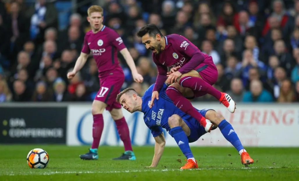 2018 FA Cup Football Cardiff City v Man City Jan 28th