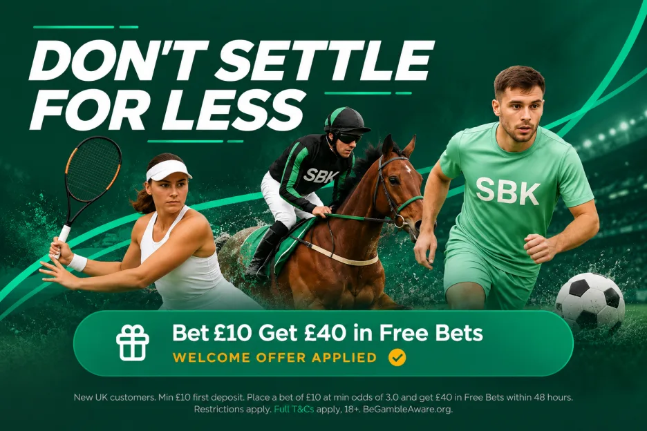 Barcelona vs Real Madrid: Get £40 in free bets when you stake £10 with SBK