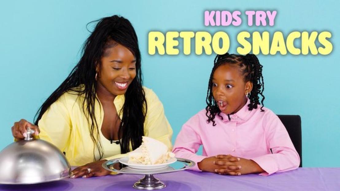 Kids Try Their Parents’ Weird Childhood Snacks!
