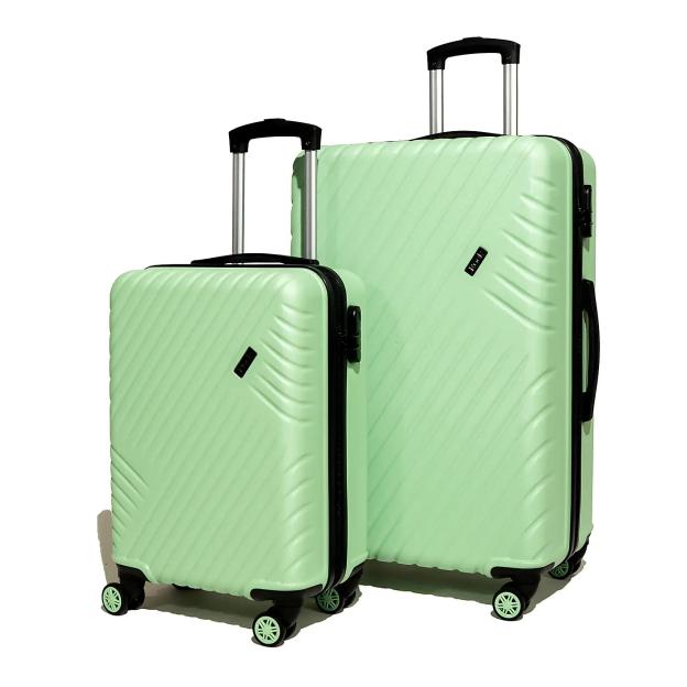 Rock Luggage Santiago Seagrass 2 Piece Suitcase Set.