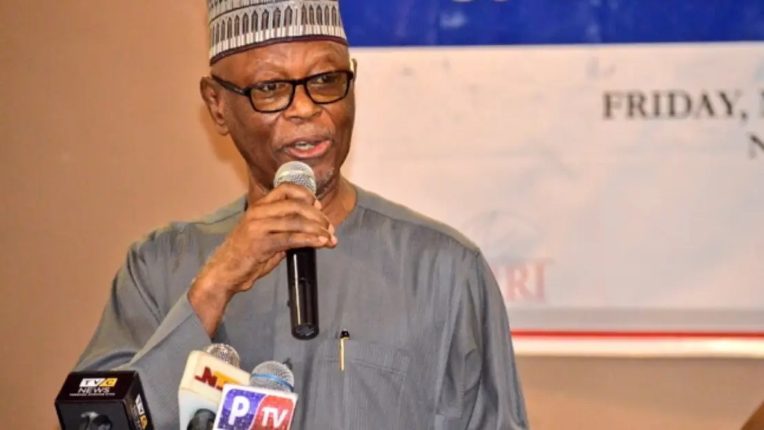 Watch: Oyegun Cheers 'APC' at ADC National Convention in Abuja! [VIDEO]