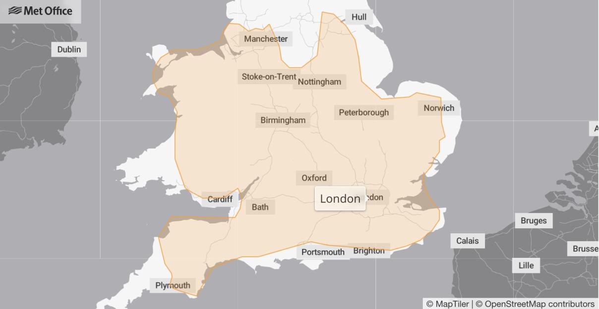Illustration of a map of the UK showing London at its center, with other major cities like Manchester, Birmingham, and Cardiff highlighted.