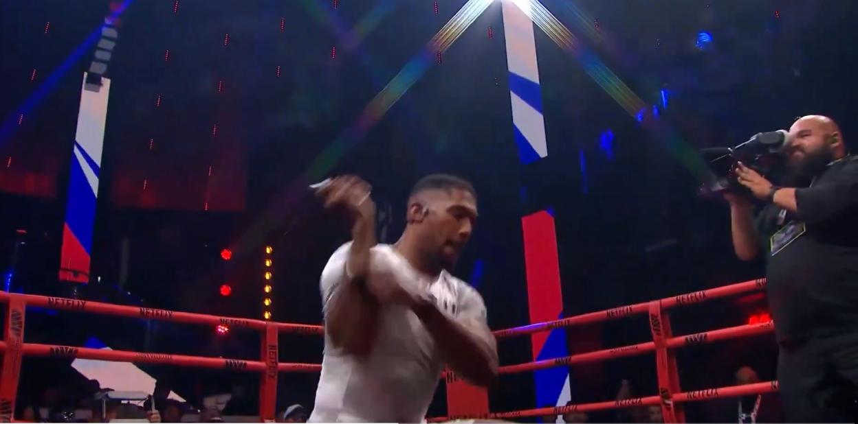 Anthony Joshua training video