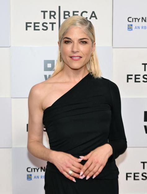 US actress Selma Blair at the Tribeca Film Festival.