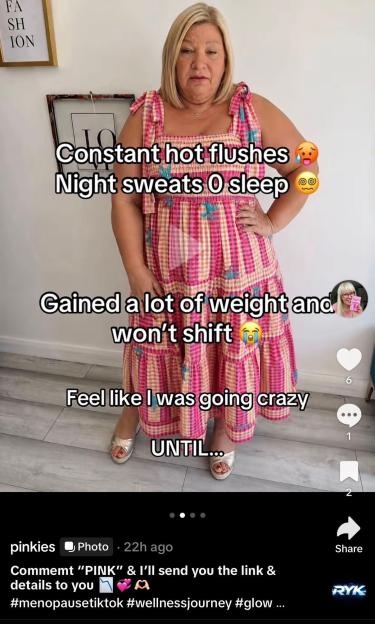 Mum's photos stolen and manipulated to promote weight-loss products on TikTok