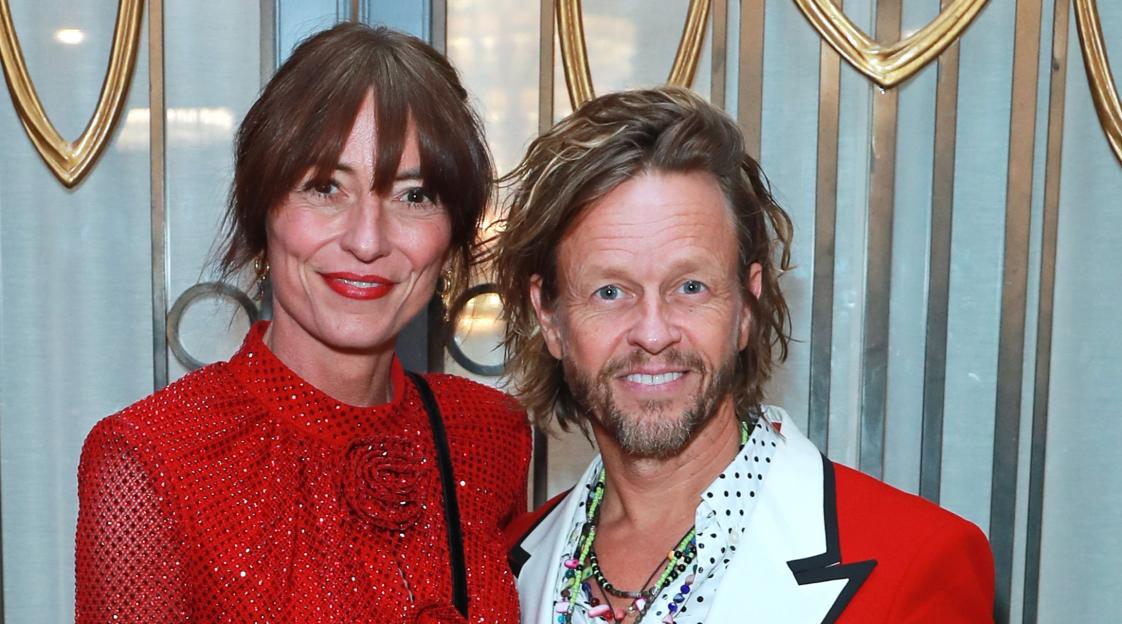 Davina McCall and Michael Douglas at the British Hairdressing Awards 2025.