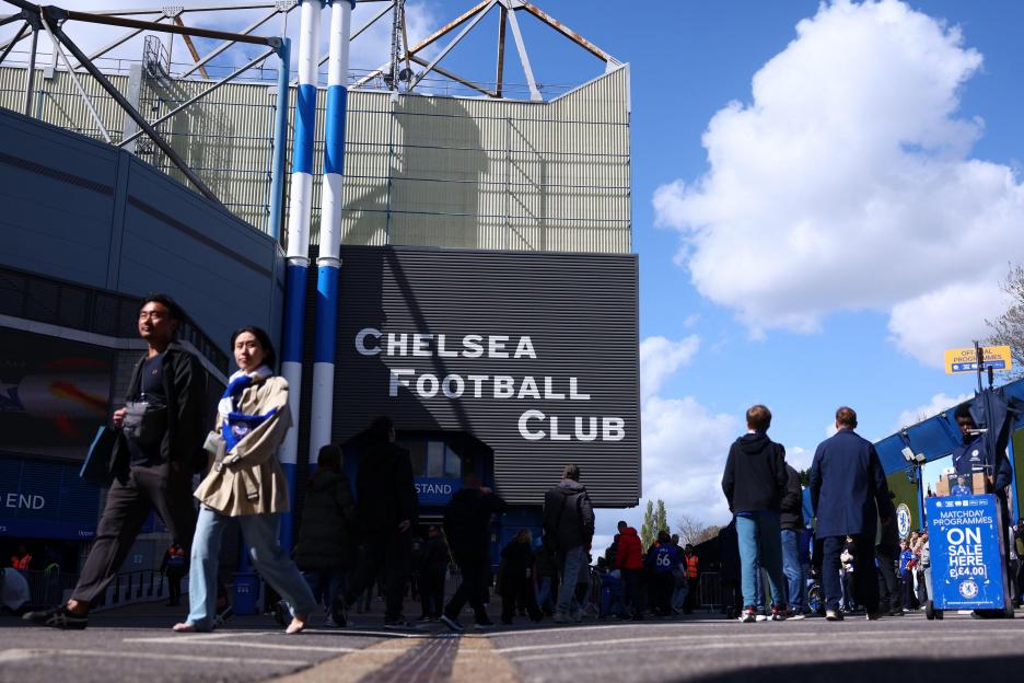 London, England, 12th April 2026. A general view outside the stadium before the Chelsea vs Manchester City Premier League match at Stamford Bridge, London. Picture credit should read: Paul Terry / Sportimage