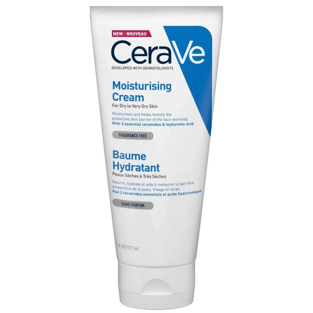 CeraVe Moisturizing Cream for dry to very dry skin, 177ml.
