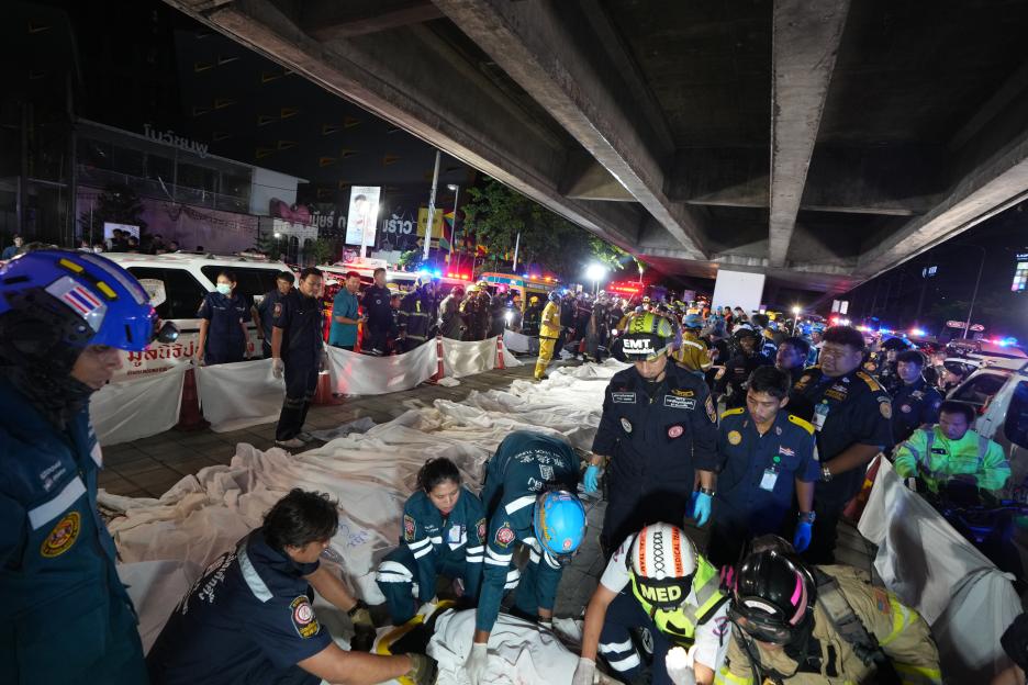 APTOPIX Thailand Fire