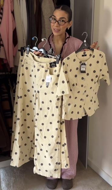 Sainsbury's Unveils Trendy Spring Co-ord in Fun Polka Dots and Beautiful Butter Yellow!