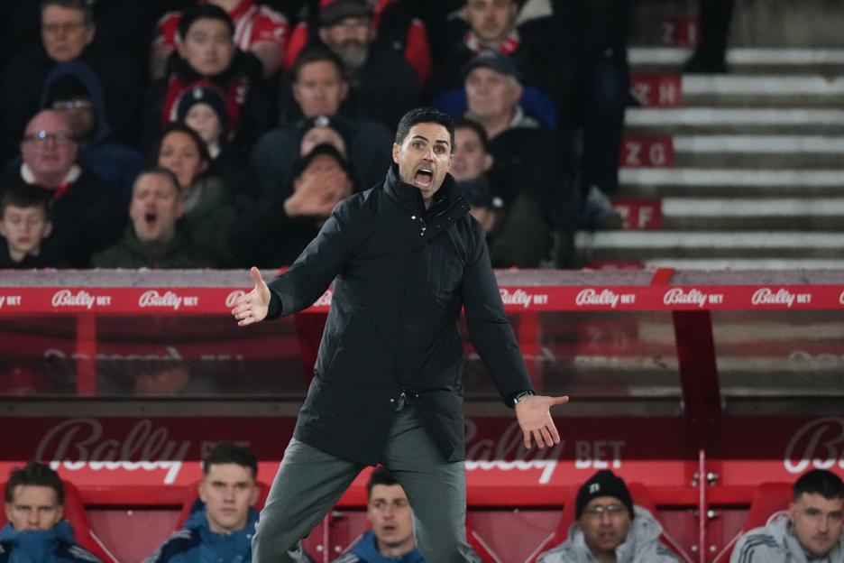 'Arteta Seethes Over Missed Penalty as Arsenal Held to Draw by Nottingham Forest'