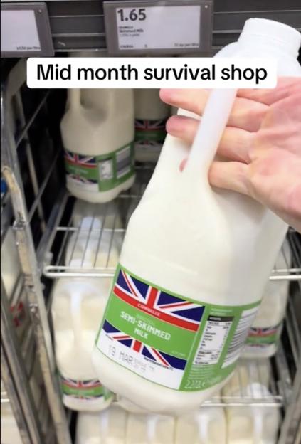 VIDEO: Budget savvy dad reveals how to make it to payday with ¿23 'survival shop'