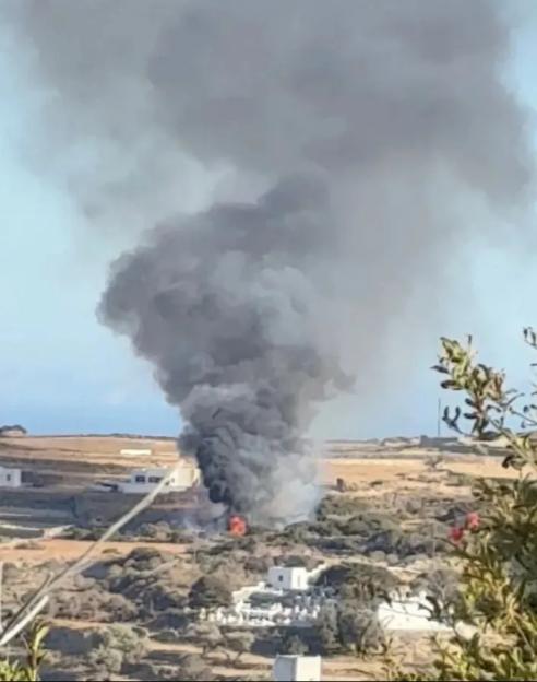 Helicopter crash on Greek island of Sifnos