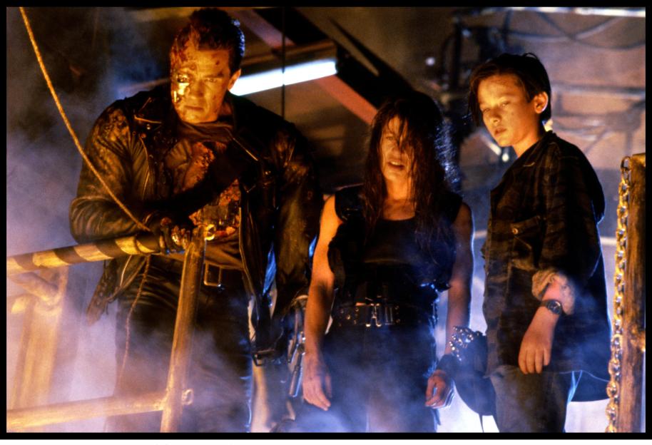 Stars Of The "Terminator" Movie Franchise Unite In London