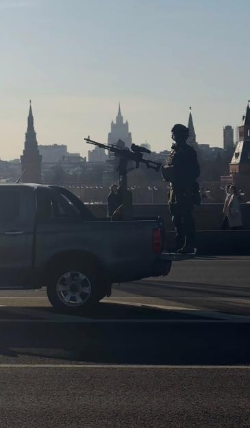 Putins paranoia over his own safety leaves Moscow in digital blackout as more anti-drone posts appear around the Kremlin