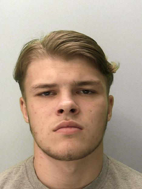 A young man with light hair and stubble, identified as Sonny Boyes, looks directly at the camera.