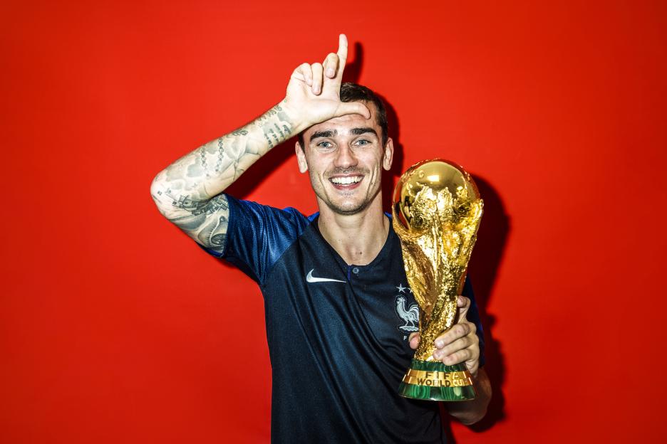 World Cup Champions France Portrait Session